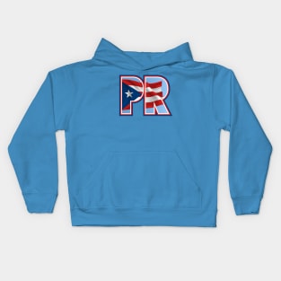 Orgullo Boricua - Puerto Rico - Bandera Kids Hoodie